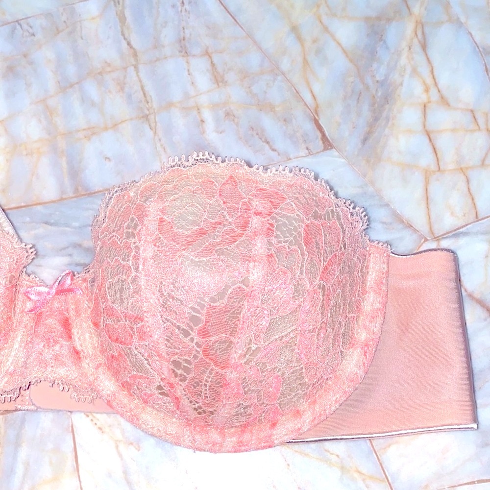 Victoria Secret 32b Multi-Way Push -Up Beige - image 3